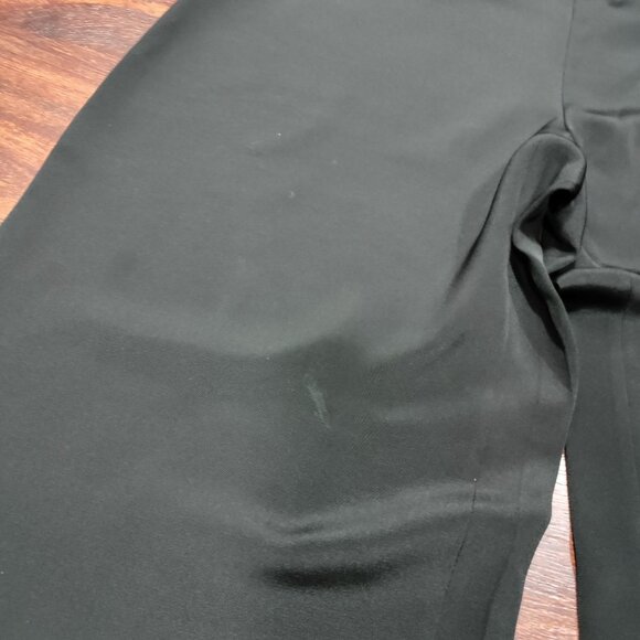 Eileen Fisher Silk Lagenlook Artsey High Rise Wide Leg Trouser Pants Black 14/34 - Picture 5 of 11